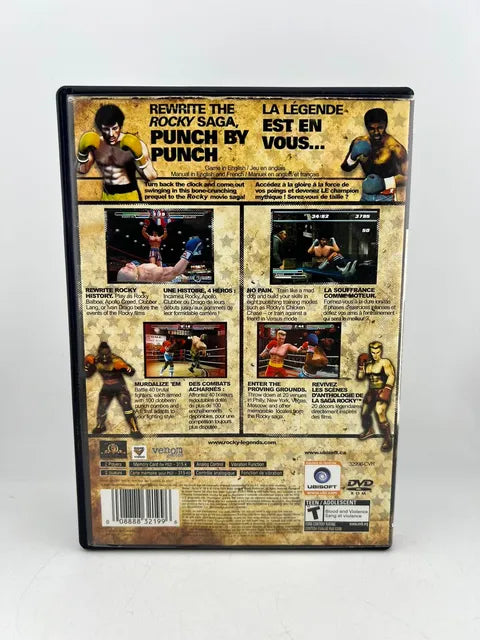 Rocky Legends Playstation 2 Ps2