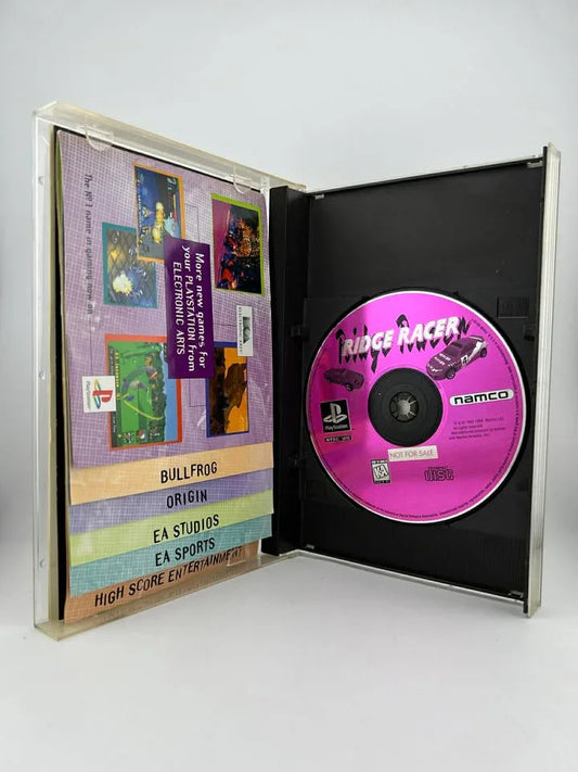 Ridge Racer Not For Sale Long Box Playstation PS1