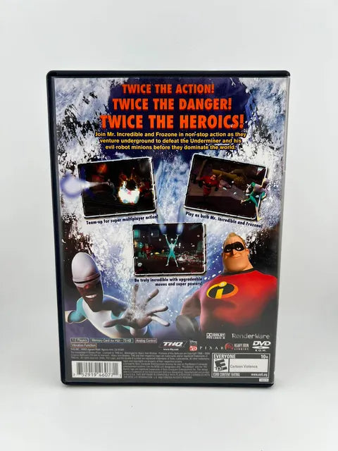 The Incredibles Rise of the Underminer Playstation 2 PS2