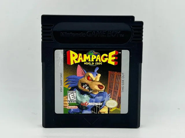 Rampage World Tour Game Boy Color GBC