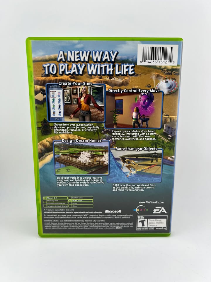 The Sims 2 Xbox