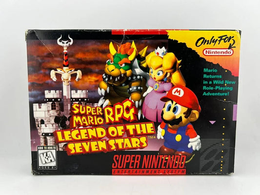 Super Mario Rpg: Legend Of The Seven Stars Super Nintendo Snes