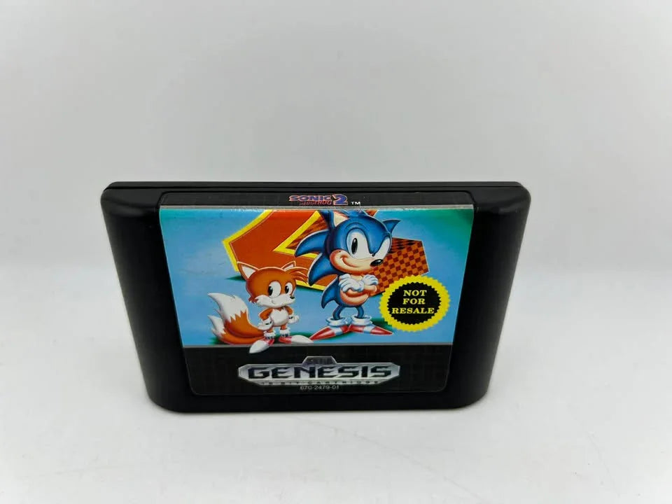 Sonic the Hedgehog 2 Not For Resale Sega Genesis SG