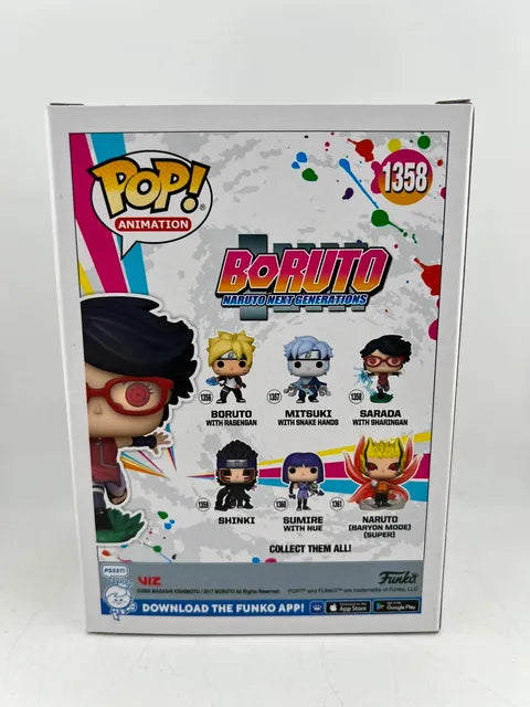 Funko POP Animation Sarada with Sharingan #1358