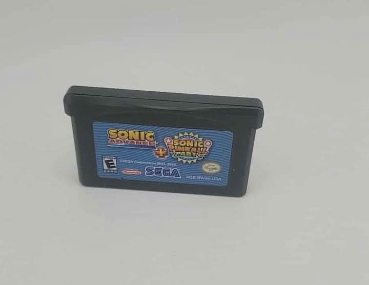 Sonic Advance & Sonic Pinball Party Game Boy Advance GBA SEGA