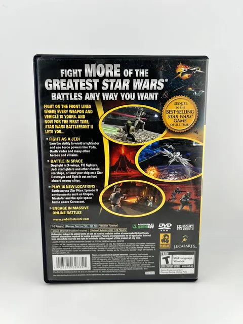 Star Wars Battlefront II 2 Playstation 2 PS2