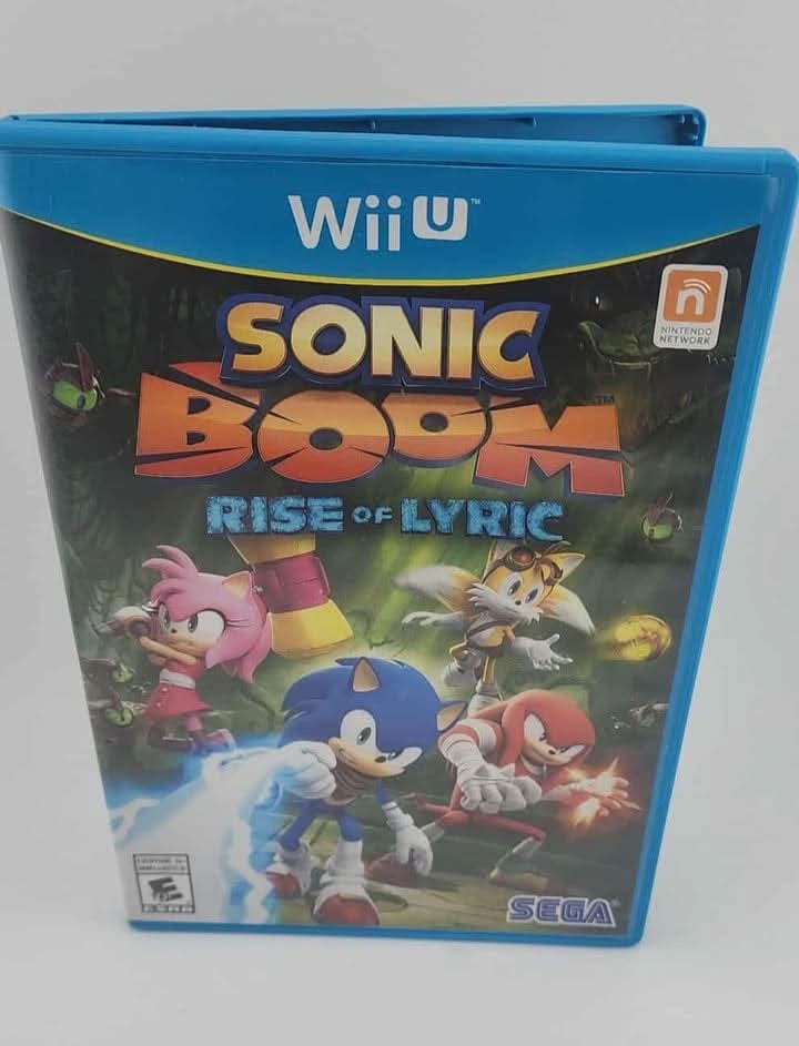 Sonic Boom: Rise of Lyric NINTENDO WIIU SEGA