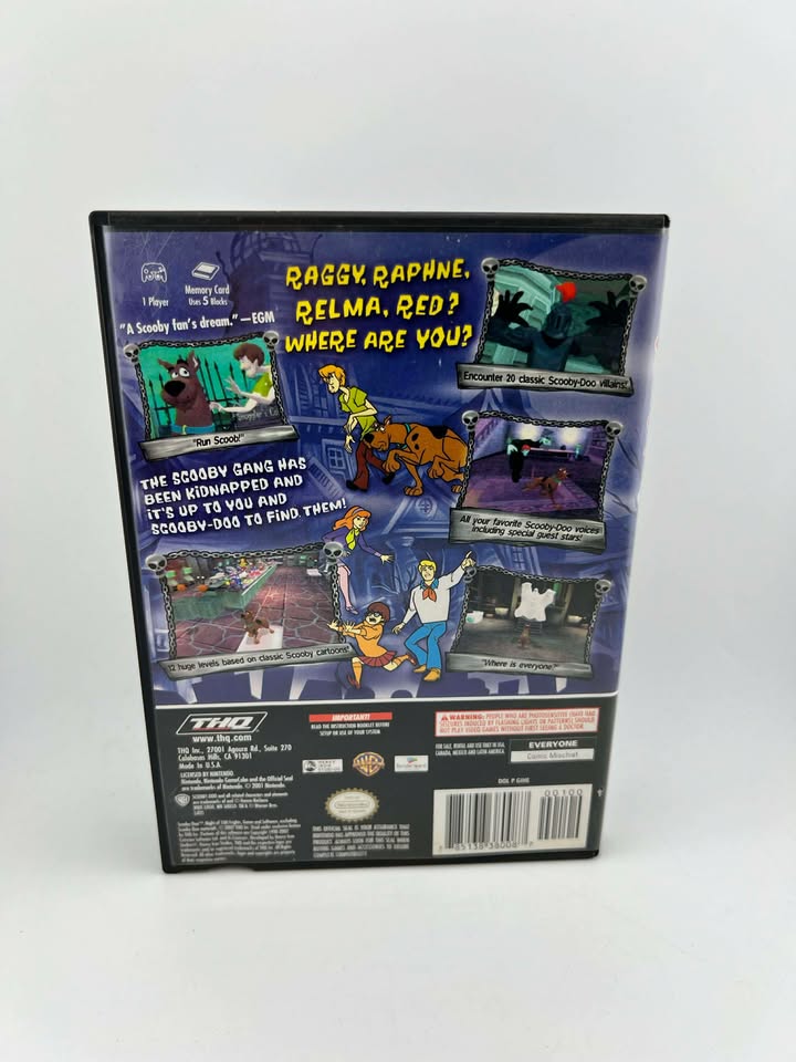 Scooby-Doo! Night of 100 Frights Nintendo GameCube NGC