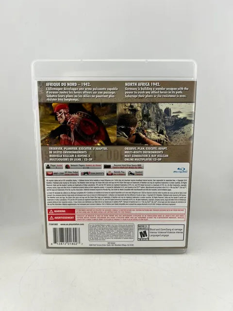 Sniper Elite III 3 Playstation 3 PS3