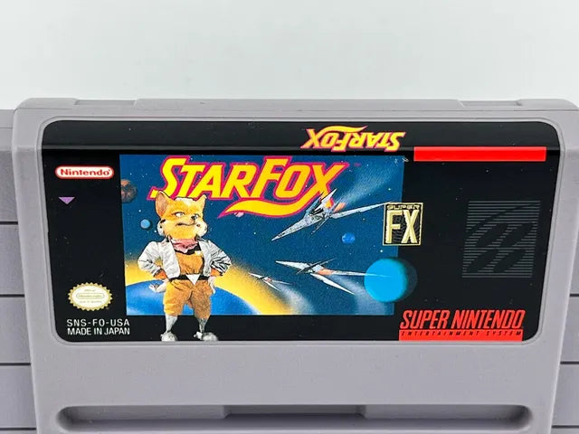 Star Fox Super Nintendo SNES