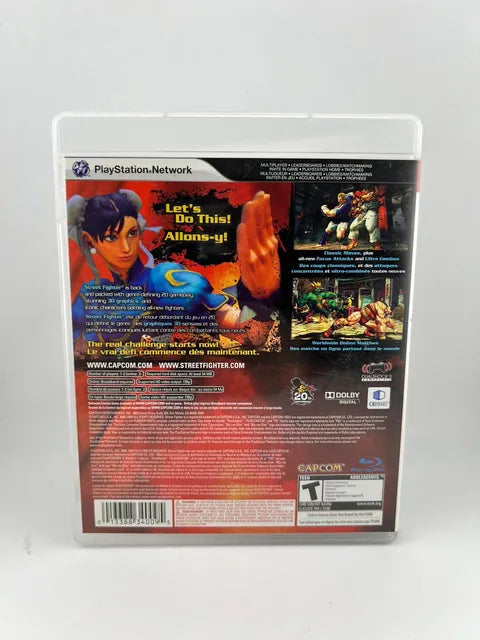 Street Fighter IV 4 Playstation 3 PS3