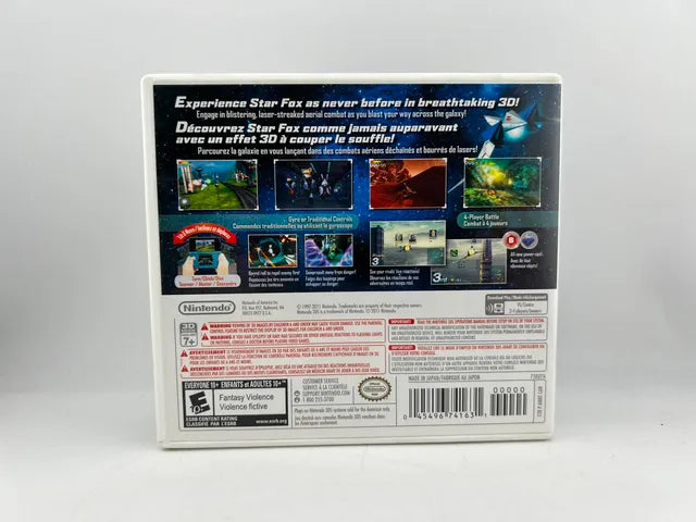 Star Fox 64 3D Nintendo 3DS