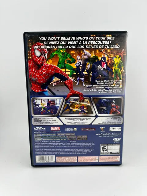 Spiderman Friend or Foe Playstation 2 PS2