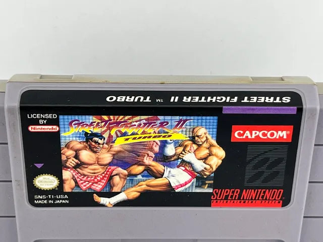 Street Fighter II 2 Turbo Super Nintendo SNES
