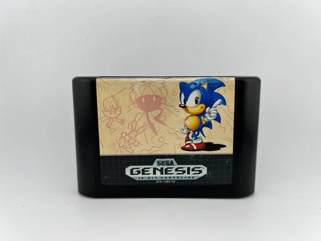 Sonic The Hedgehog Candian Version Sega Genesis SG