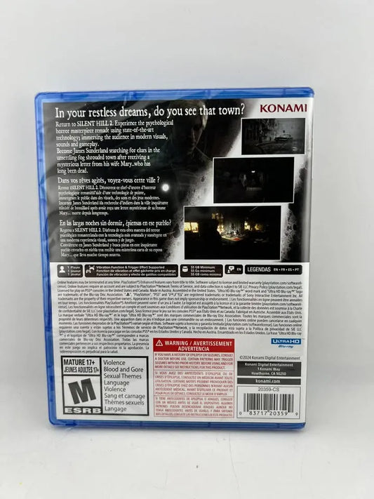 Silent Hill 2 Playstation 5 PS5