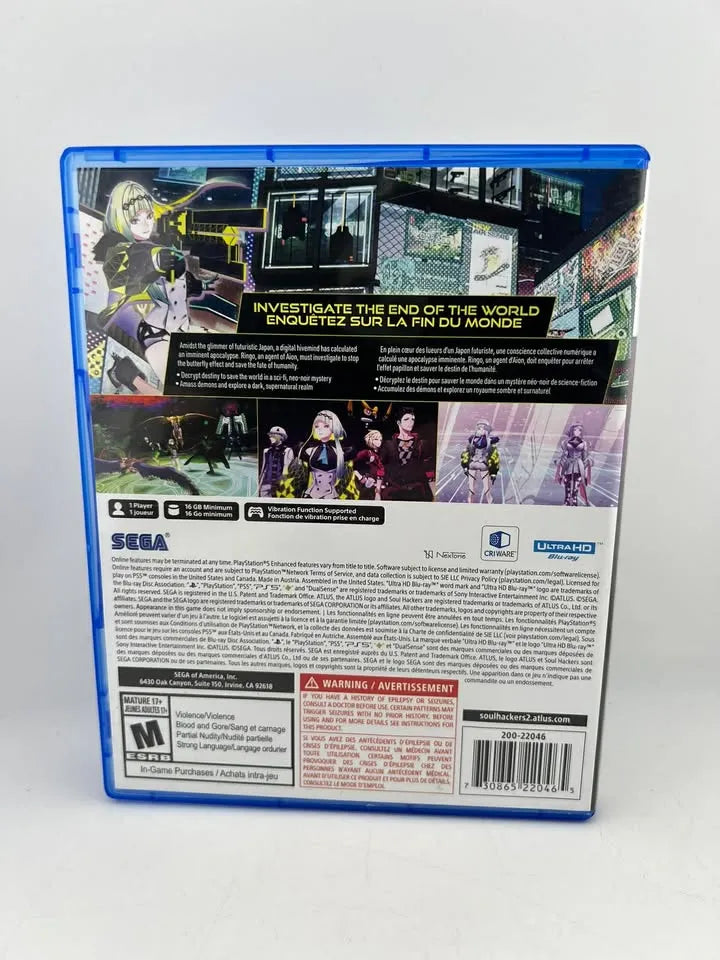 Soul Hackers 2 Playstation 5 PS5