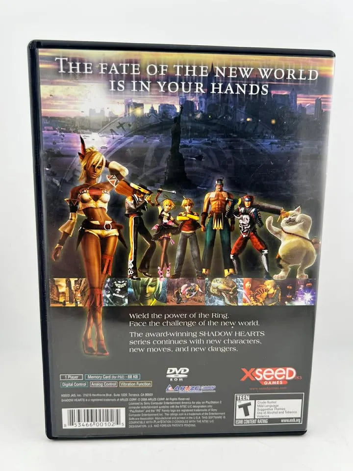 Shadow Hearts From the New World Playstation 2 PS2