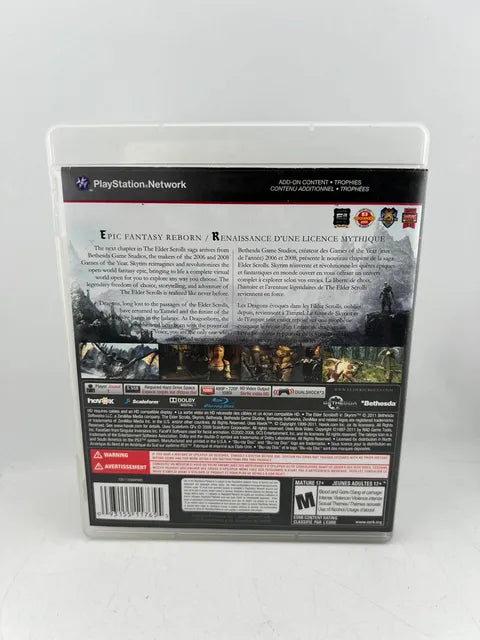 The Elder Scrolls V 5: Skyrim Playstation 3 PS3