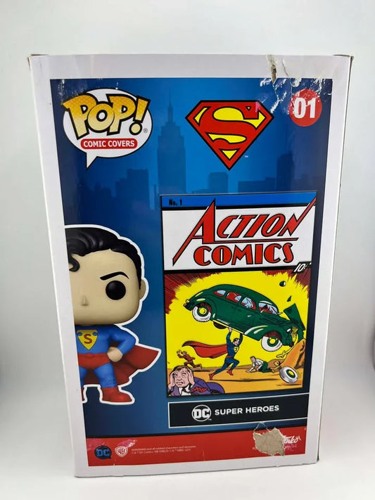 Funko Pop Comic Covers Superman #01