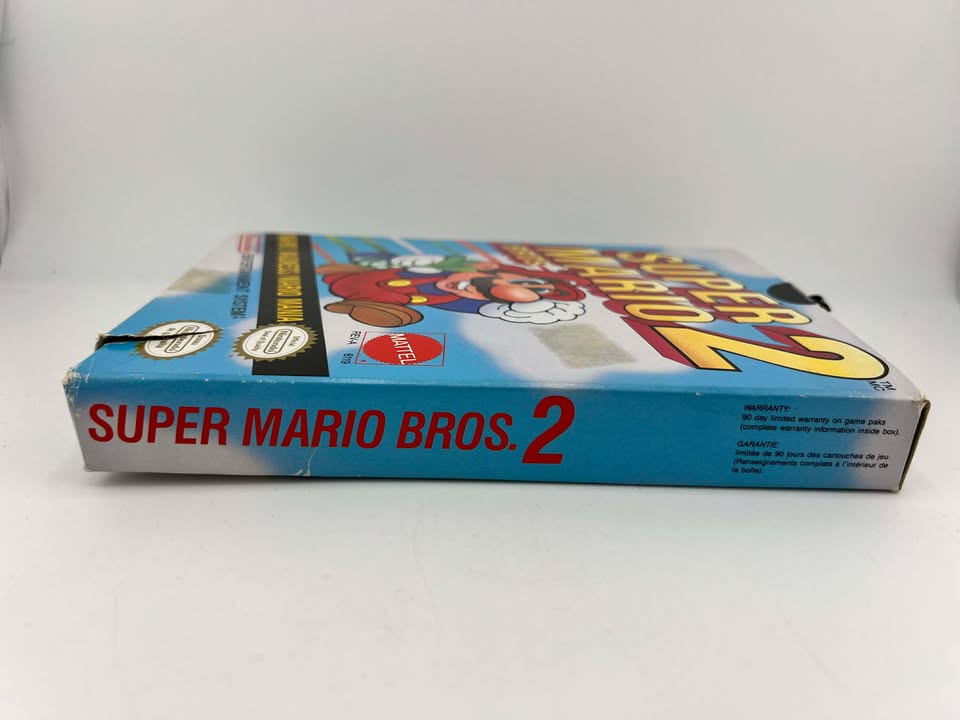 Super Mario Bros 2 En Boite Version Canadienne Nintendo Nes