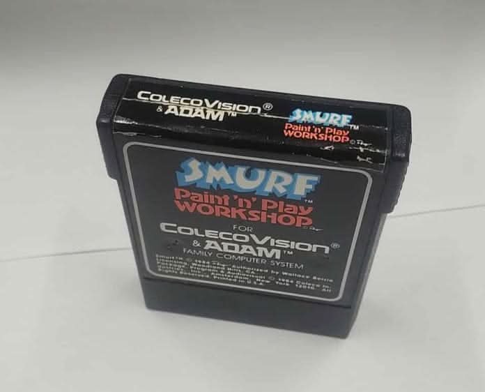 Smurf: Paint 'n' Play Workshop COLECOVISION CV jeux video game-x