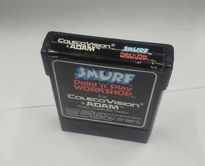 Smurf: Paint 'n' Play Workshop COLECOVISION CV jeux video game-x