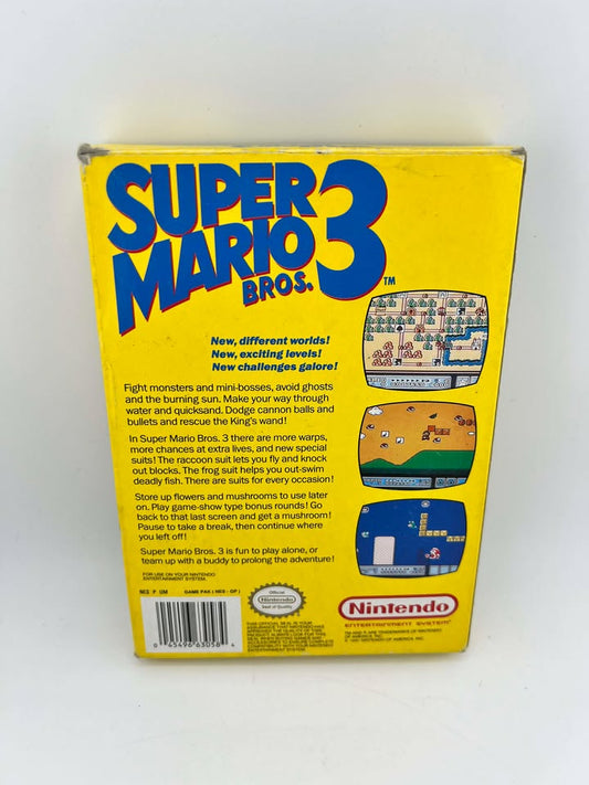 SUPER MARIO BROS 3 IN BOX NINTENDO NES