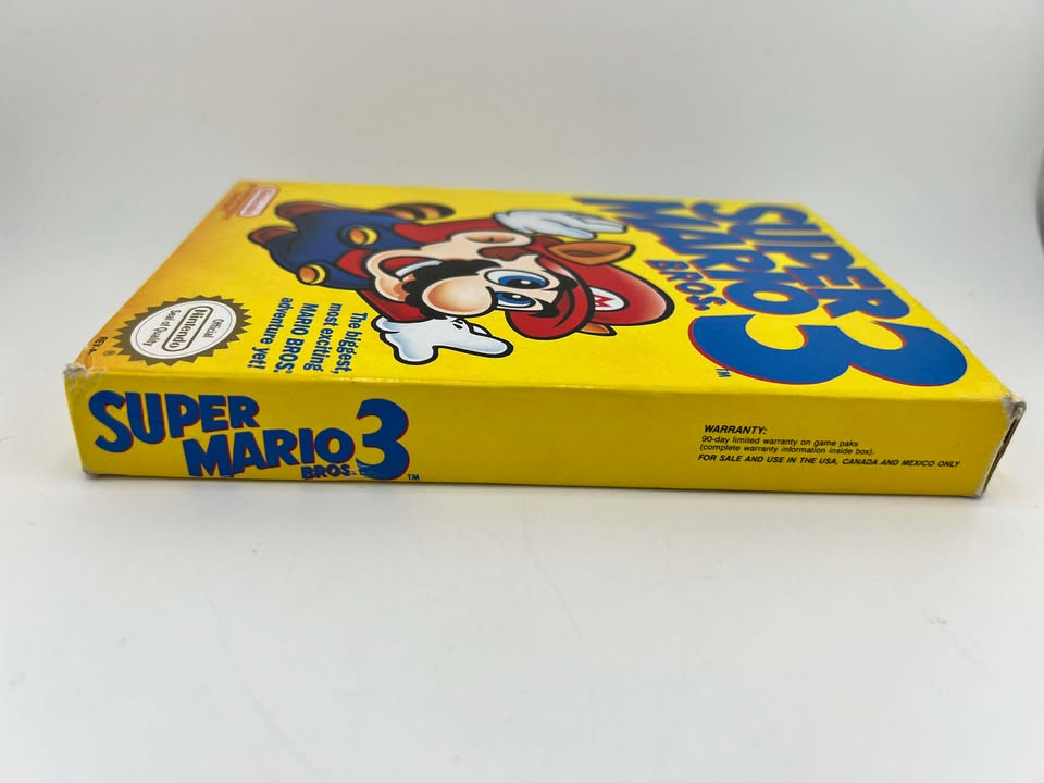 SUPER MARIO BROS 3 EN CAJA NINTENDO NES