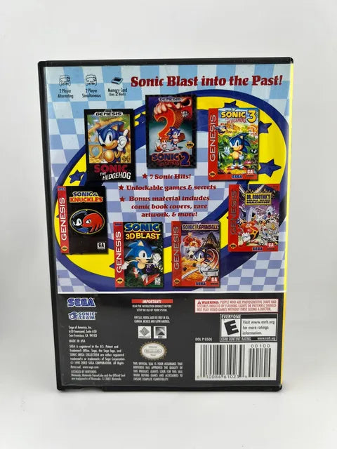 Sonic Mega Collection Player's Choice Nintendo GameCube NGC