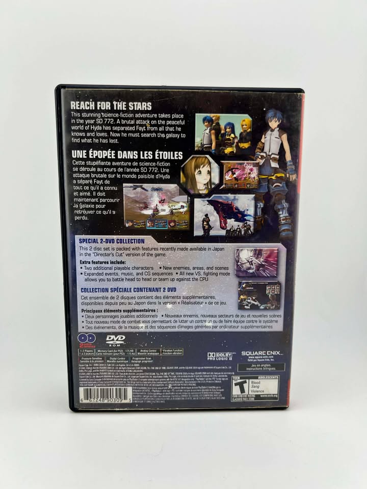 Star Ocean Till The End Of Time Greatest Hits Playstation 2 PS2