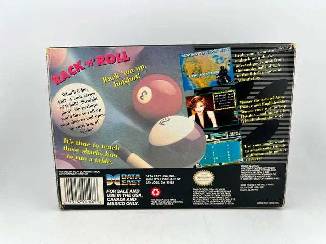 Side Pocket Super Nintendo SNES