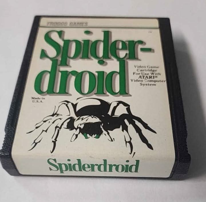 Spiderdroid atari 2600 jeux video game-x