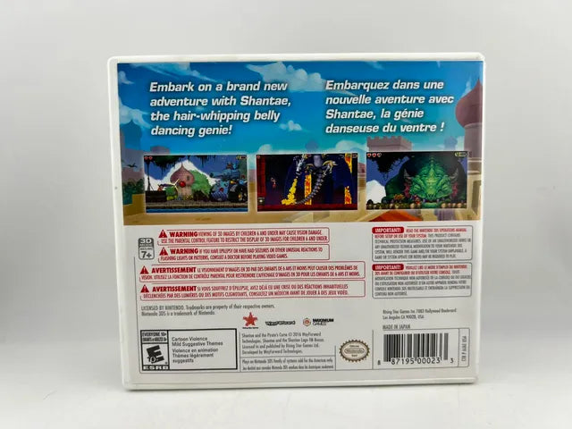 Shantae and the Pirate's Curse Nintendo 3DS