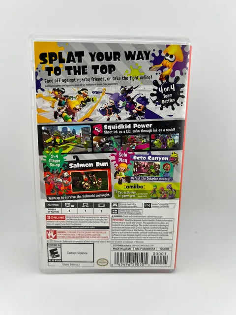 Splatoon 2 Nintendo Switch