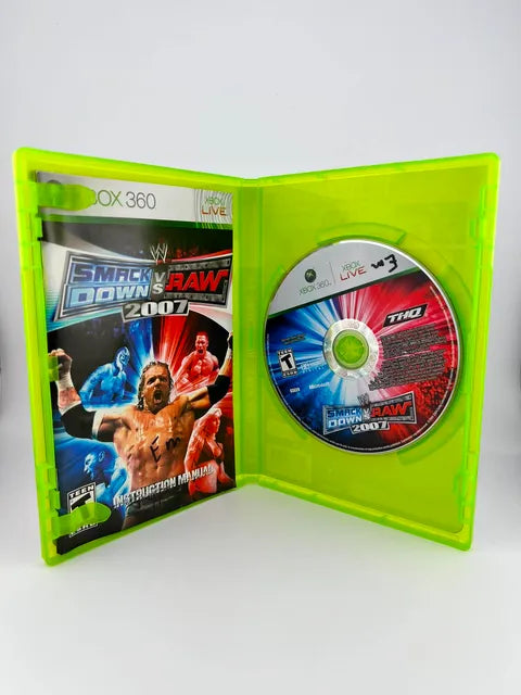 WWE Smackdown vs. Raw 2007 Xbox 360 X360