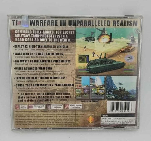 Steel Reign Playstation PS1 sony