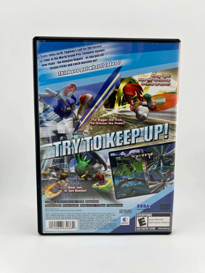 Sonic Riders Greatest Hits Playstation 2 PS2