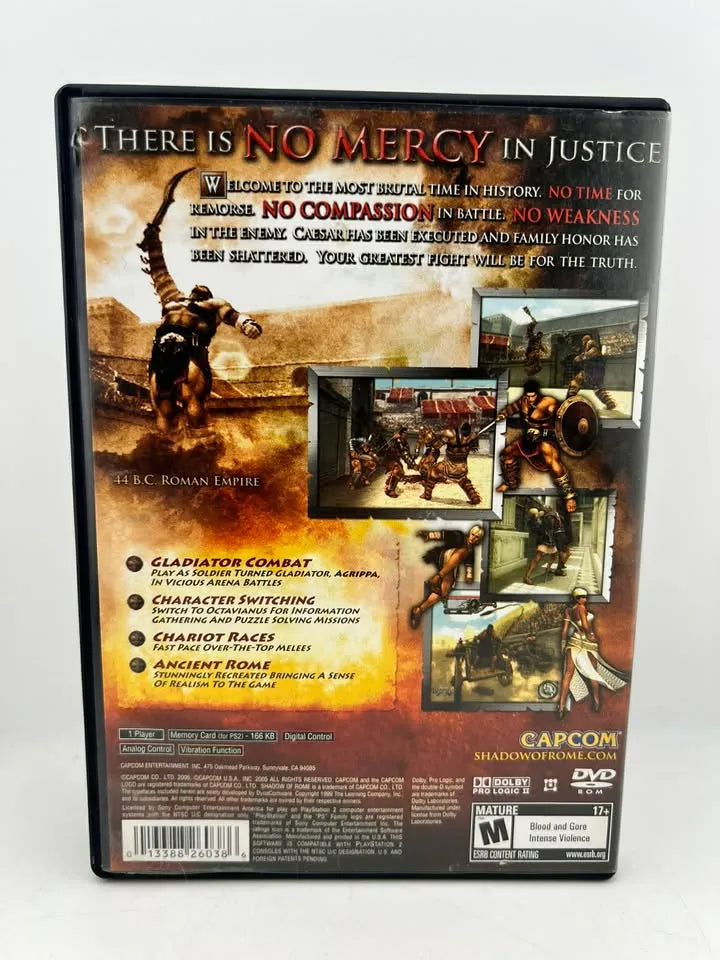 Shadow of Rome Playstation 2 PS2