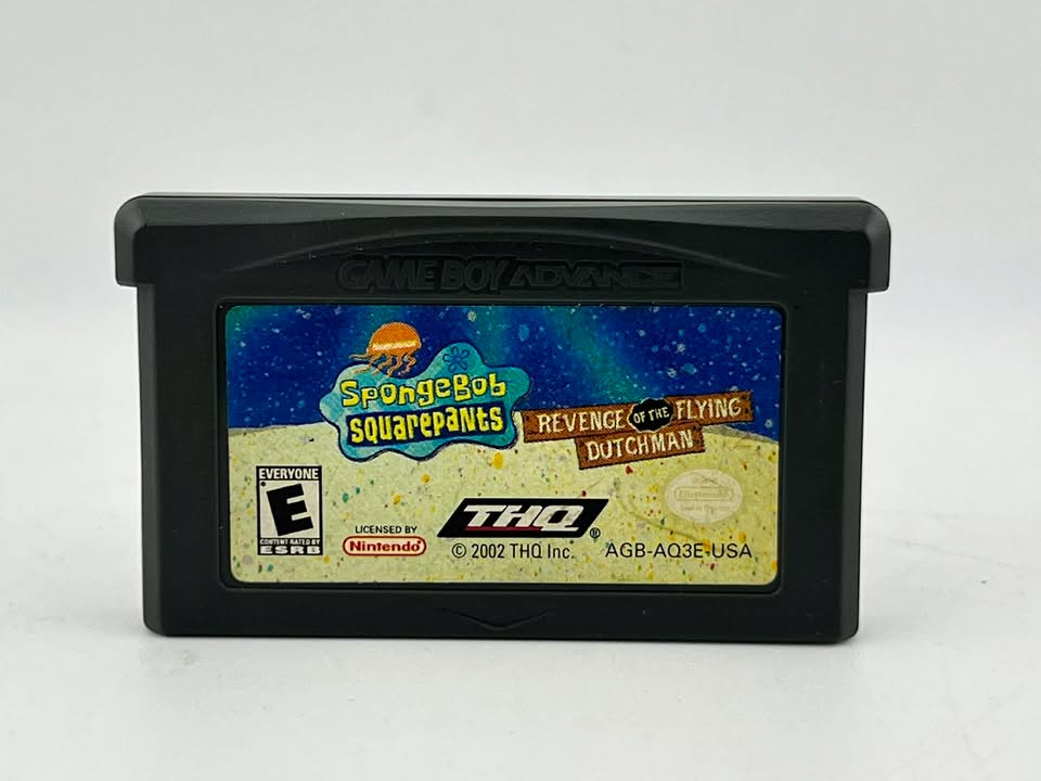 SpongeBob SquarePants Revenge of the Flying Dutchman Game Boy Advance GBA