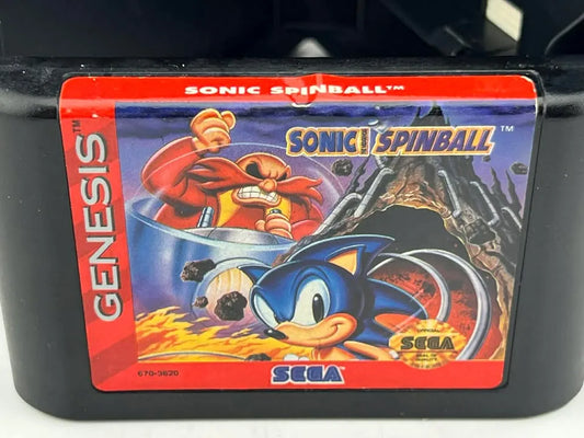 Sonic Spinball Sega Genesis SG