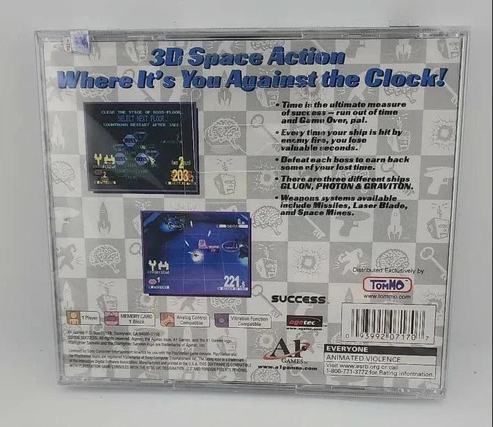 Shooter Starfighter Sanvein Playstation PS1