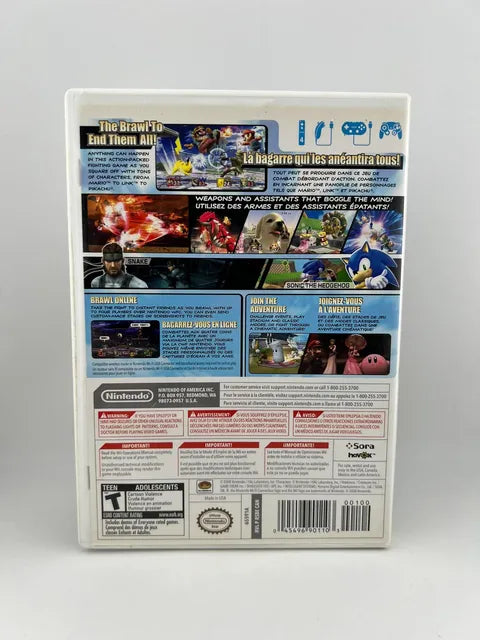 Super Smash Bros. Brawl Nintendo WII