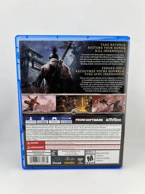 Sekiro: Shadows Die Twice Playstation 4 PS4