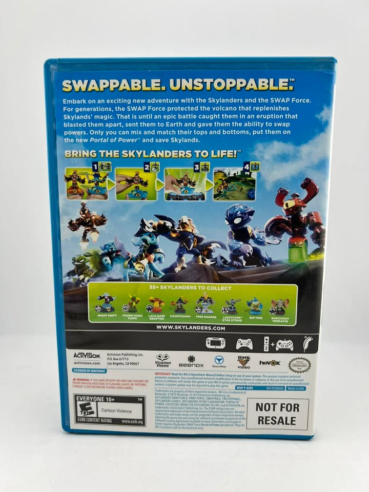 Skylanders Swap Force Nintendo Wiiu