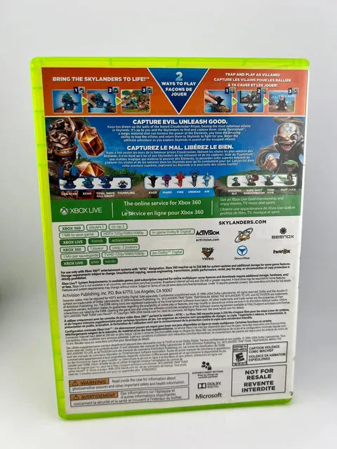 Skylanders Trap Team Xbox 360 X360