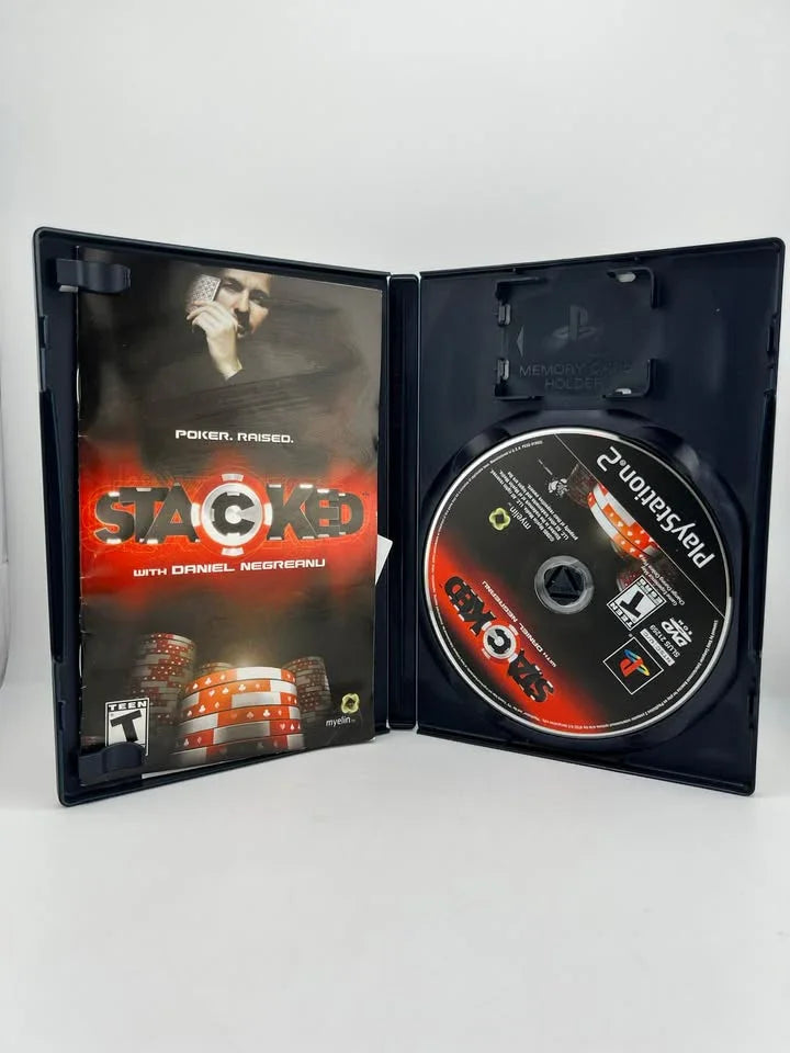 Stacked With Daniel Negreanu Playstation 2 PS2