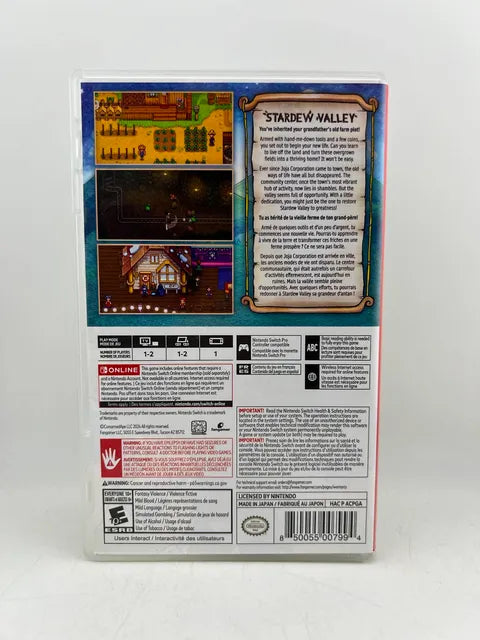 Stardew Valley Nintendo Switch