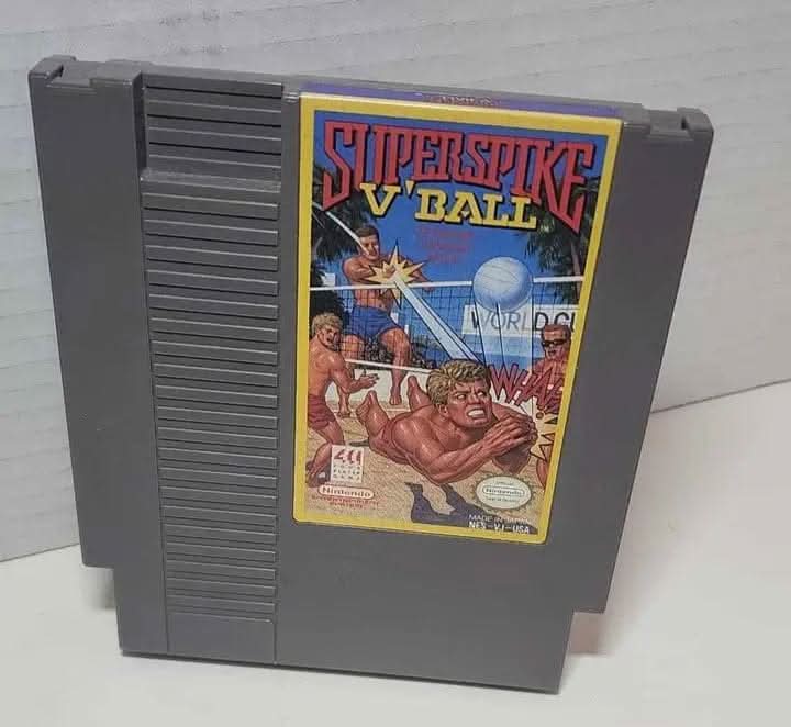 SUPER SPIKE VBALL NINTENDO NES NINTENDO