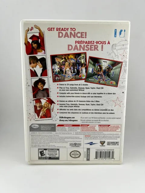 Disney High School Musical 3 Senior Year Dance Nintendo Wii